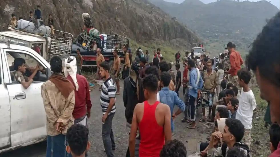 تعز.. 4 قتلى بينهم طفلان و7 جرحى في حادثين منفصلين غرب وشرق المحافظة