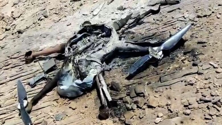 الدفاعات الجوية للجيش تُسقط طائرة مسيّرة حوثية في صعدة