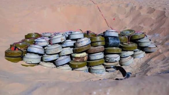 مسام السعودي ينتزع أكثر من 800 لغم وذخيرة باليمن خلال أسبوع