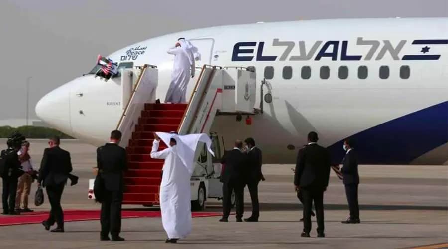 مرورا بأجواء السعودية.. وصول أول رحلة إسرائيلية إلى أبوظبي