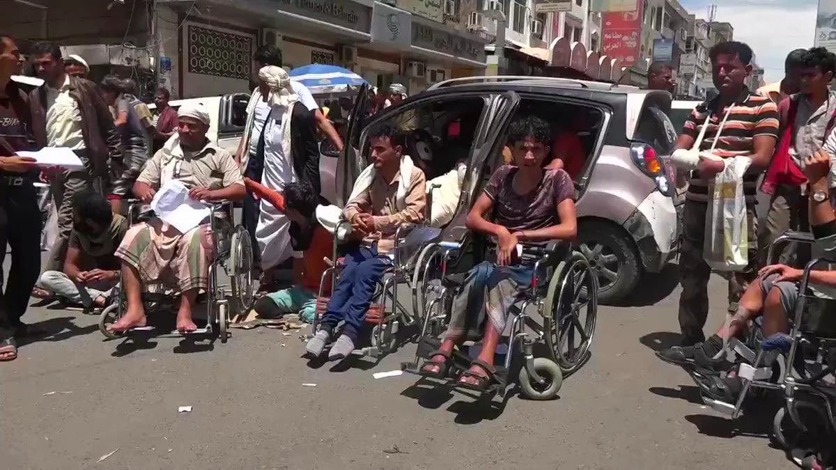 مليشيا الانتقالي تواصل منع جرحى تعز من السفر للخارج لتلقي العلاج