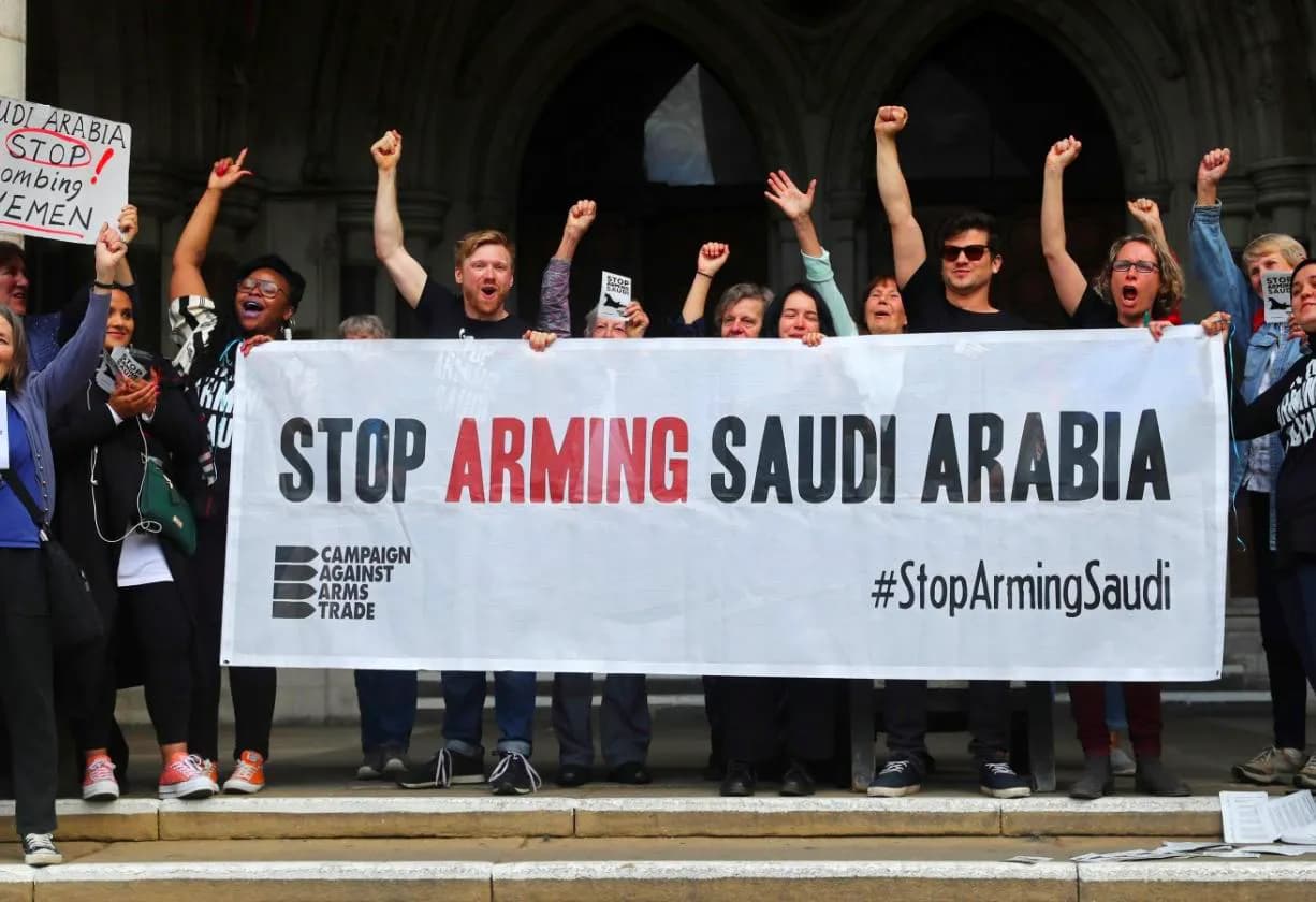 بسبب الحرب في اليمن.. منظمتان حقوقيتان تدعوان بريطانيا إلى وقف بيع الأسلحة للتحالف