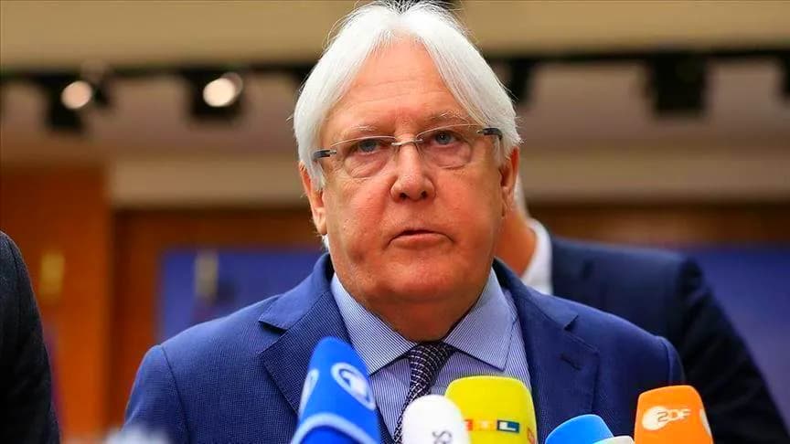 غريفيث يتعهد بمواصلة مساعيه للتوصل لاتفاق شامل لوقف إطلاق النار