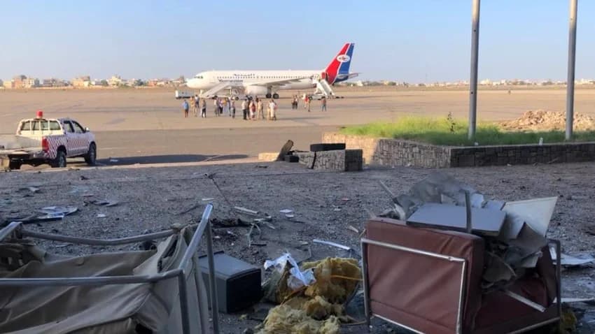 وصول لجنة أممية إلى عدن للتحقيق في قضية البنك وهجمات المطار