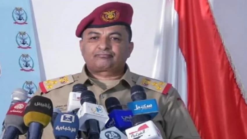 ناطق الجيش: لا صحة لما تناولته وكالة الصحافة الفرنسية عن مأرب