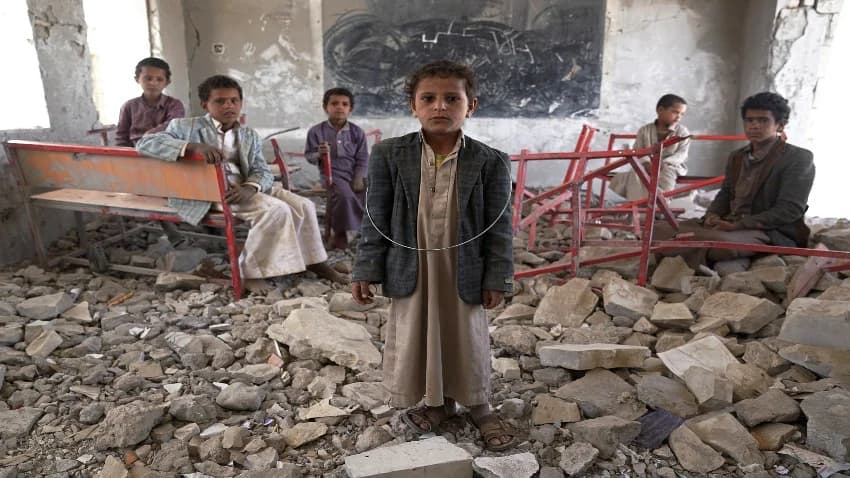منظمة دولية تنتقد عدم إدراج التحالف ضمن الدول المنتهكة حقوق الأطفال في اليمن