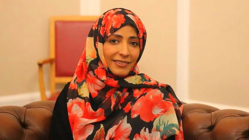 توكل كرمان تطالب المجتمع الدولي بإيقاف الحرب الوحشية في اليمن