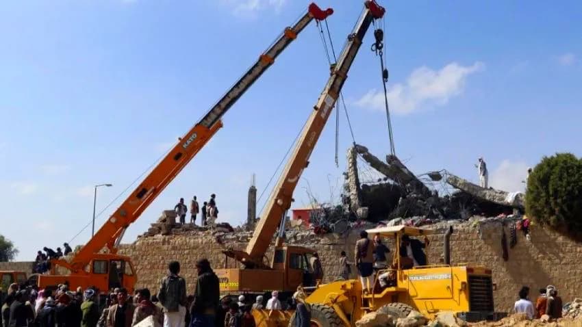 المجلس العربي يدين جريمة استهداف مركز احتجاز بصعدة وسقوط عشرات المدنيين