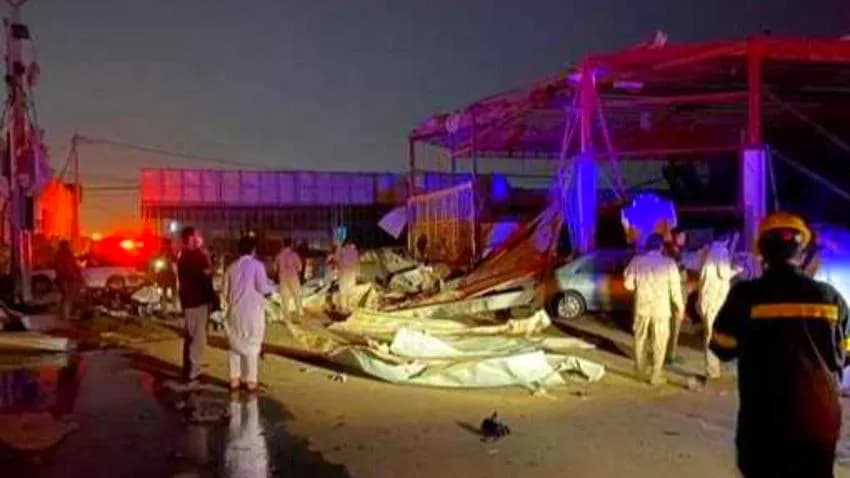 هجوم حوثي على المنطقة الصناعية بجازان واعتراض صاروخين في سماء الإمارات