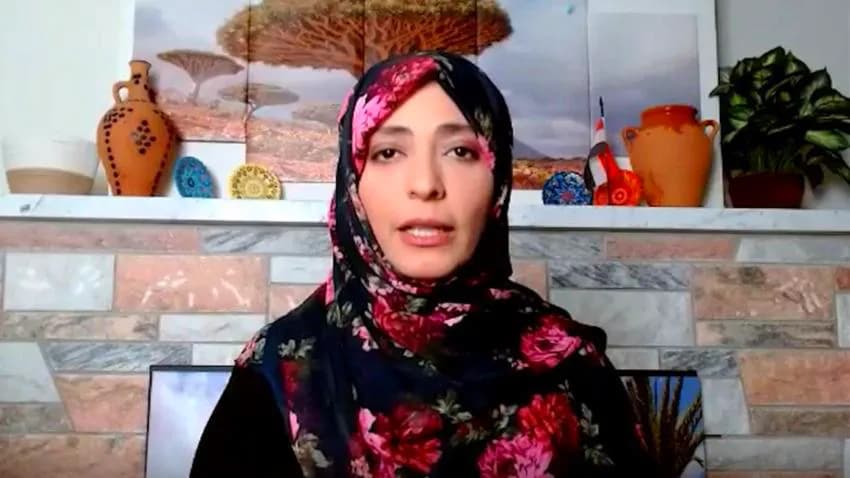 توكل كرمان: من يستحقون المحاكمة اليوم من يعملون لخدمة السعودية والإمارات وإيران وليس ثوار فبراير