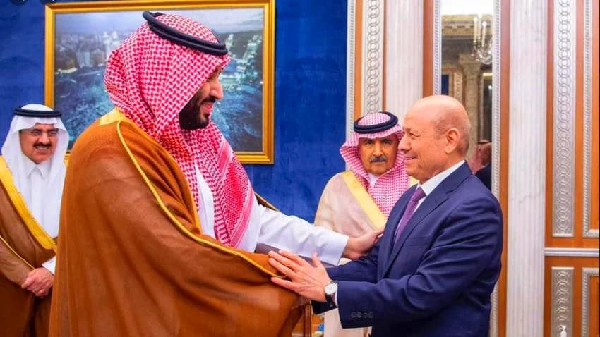 محمد بن سلمان يلتقي أعضاء المجلس الرئاسي