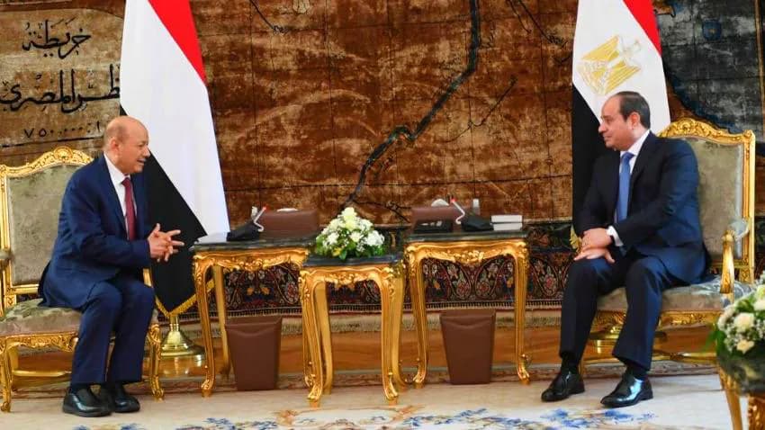اتفاق يمني - مصري لحماية الممرات المائية الدولية وإيجاد حل لخزان صافر