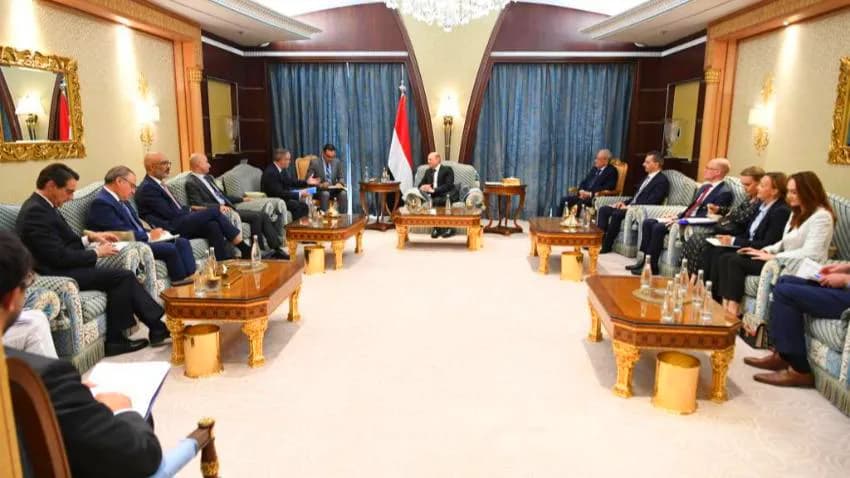 سفراء الاتحاد الأوروبي يؤكدون على أهمية وحدة مجلس القيادة الرئاسي