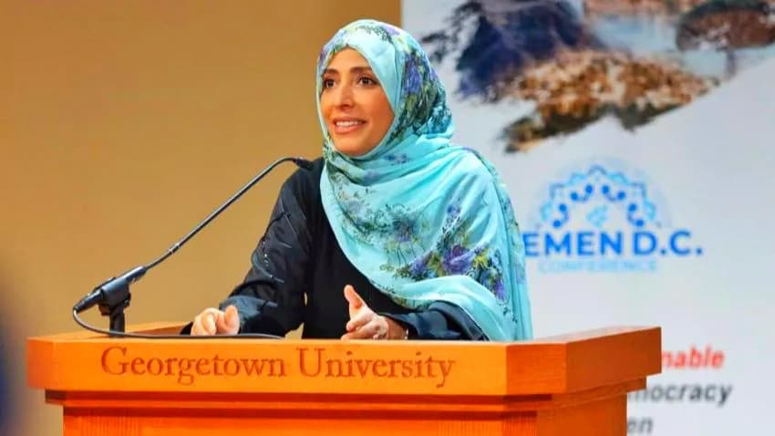 توكل كرمان: الحوار بين السعودية والحوثي زائف هدفه إبقاء اليمن على الوضع الحالي