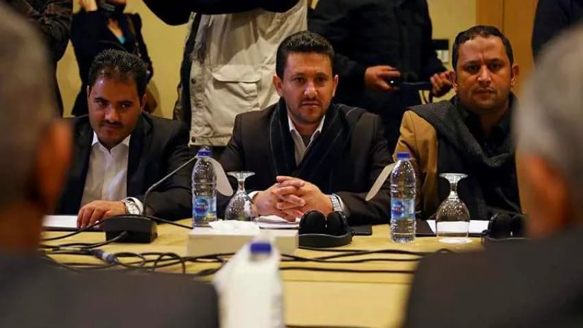 الأسرى والمختطفين.. مليشيا الحوثي تعلن مغادرة وفدها إلى جنيف