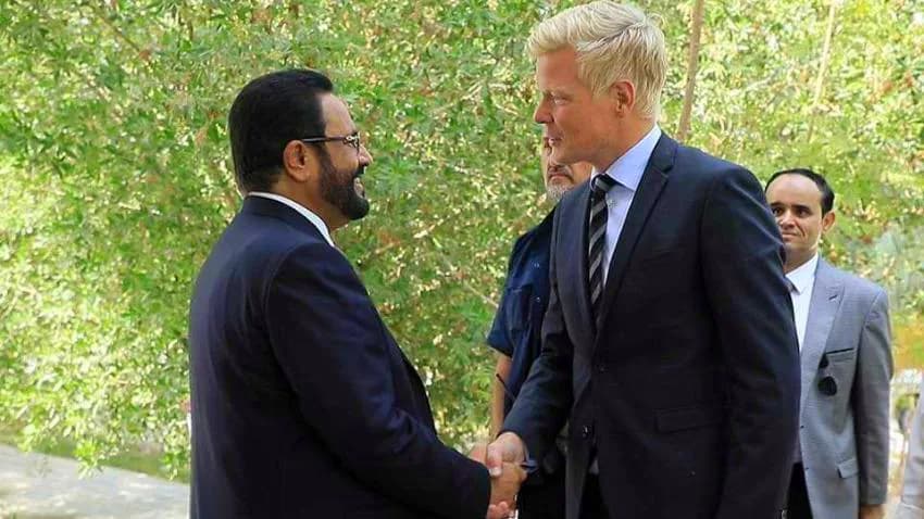 الأولى منذ توليه منصبه.. غروندبرغ يصل إلى مأرب