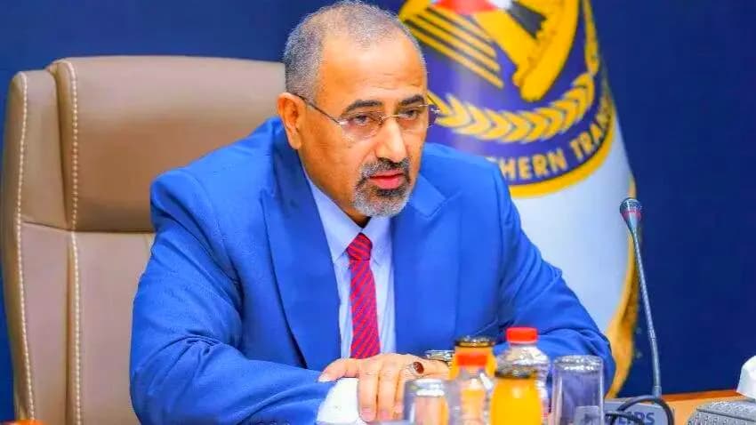 الزبيدي: سنتحاور مع الحوثيين على مبدأ الانفصال