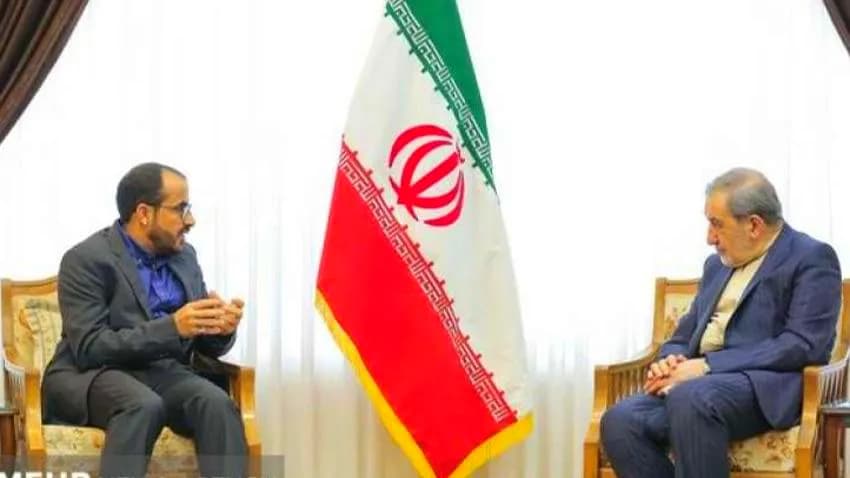 لقاء حوثي إيراني لبحث التطورات الأمنية في البحر الأحمر