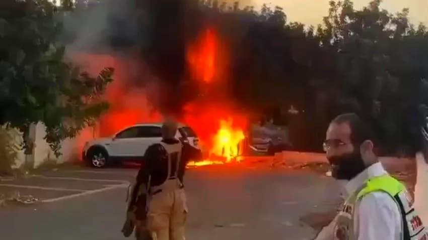 حرائق غربي القدس.. وإسرائيل تعلن اعتراض صاروخ أطلق من اليمن