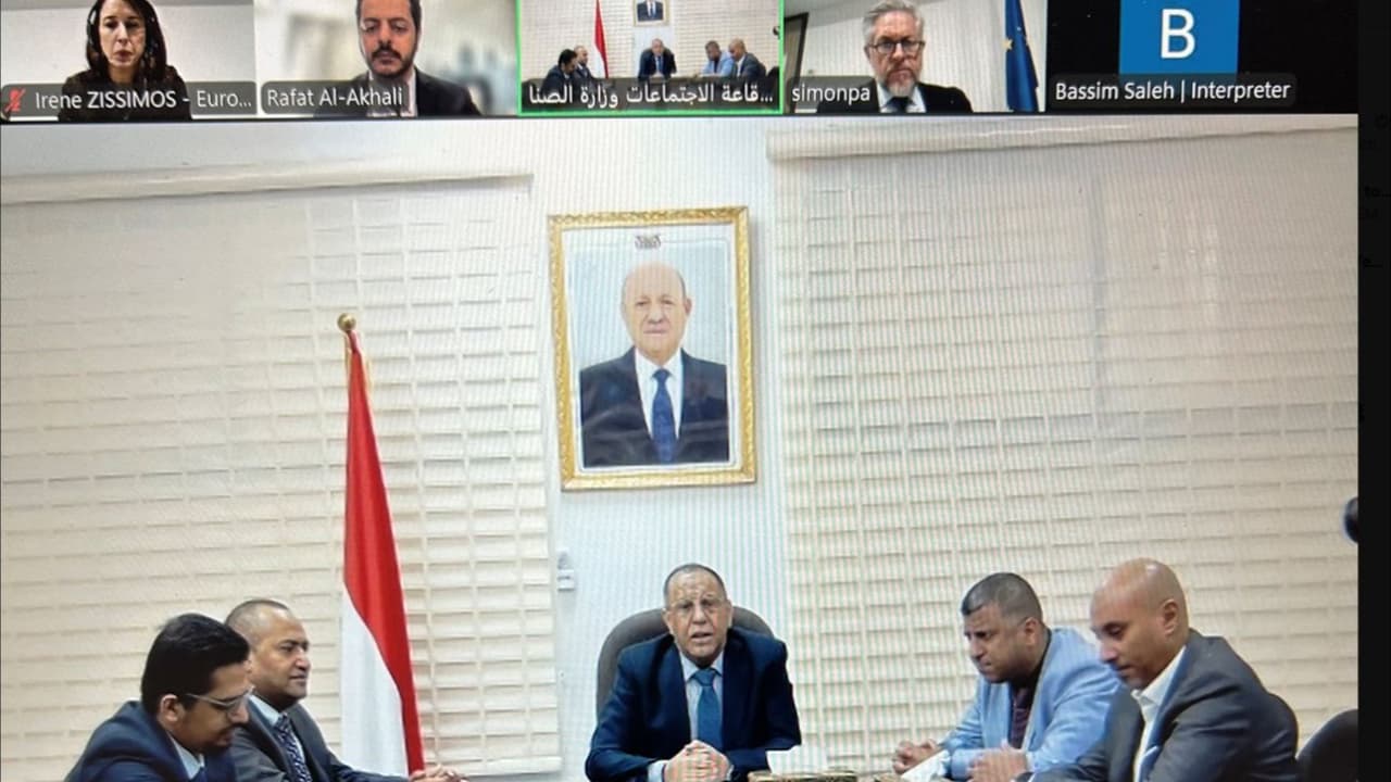 الاتحاد الأوروبي يبحث كيفية إنعاش التجارة في اليمن