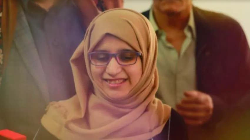 أماني شداد.. الكفيفة التي تفوقت على المبصرين