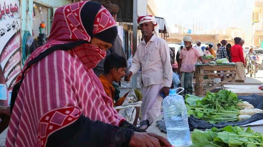 سقطريات يحولن حدائق منازلهن إلى مزارع للخضروات