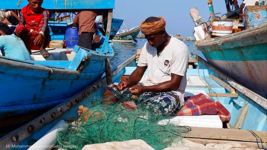 هجمات الحوثيين تلحق الضرر بسبل عيش الصيادين في اليمن