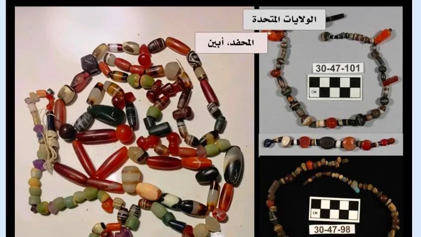 باحث يمني يحذر من تهريب وبيع خرز أثري نادر في أسواق محلية